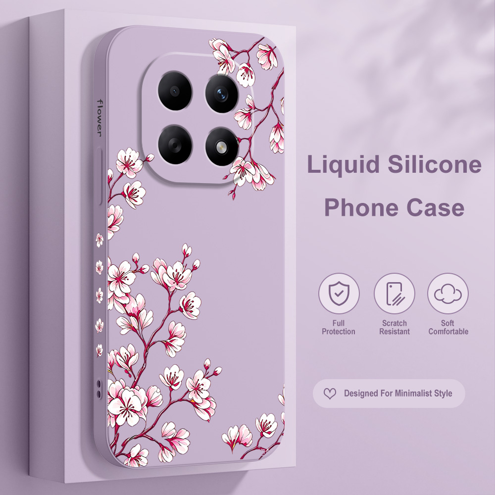 Xiaomi Redmi Note 14 - เคสโทรศัพท์ลายซากุระบลูมสำหรับ Xiaomi Redmi Note 15 14