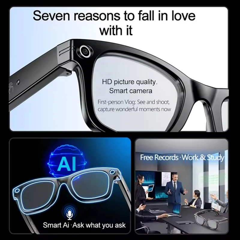 Lenovo AI Smart Glasses 4K Cam - Smart Glasses Lens บทวิจารณ์และราคา