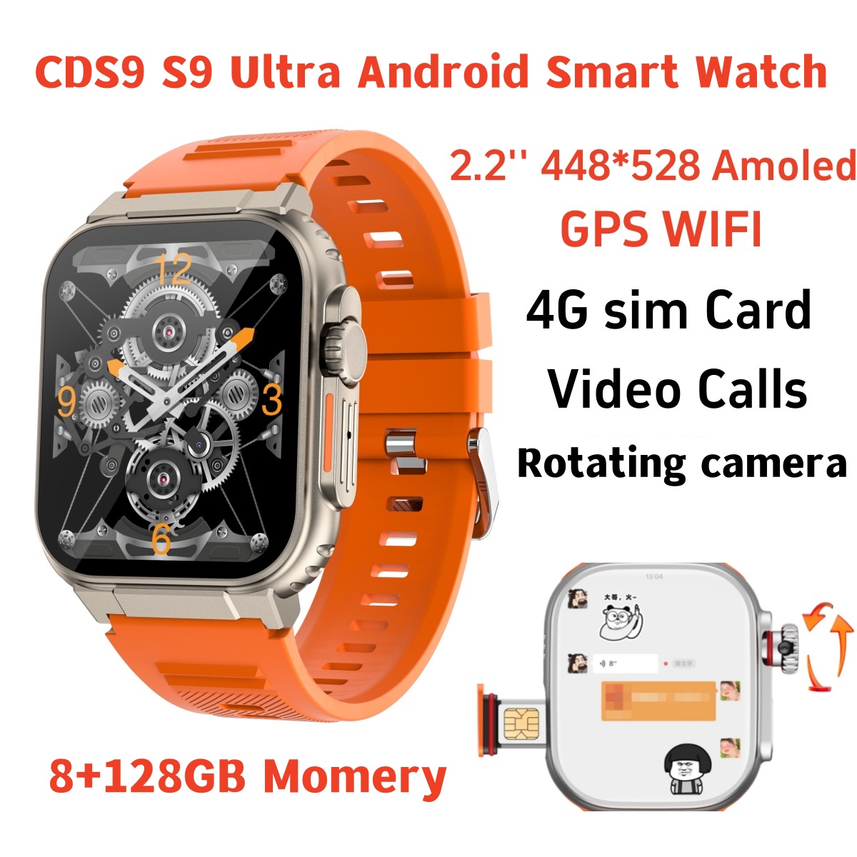 สมาร์ทวอทช์ S10 รุ่นดั้งเดิม ร - Fall Detection Watch บทวิจารณ์และราคา