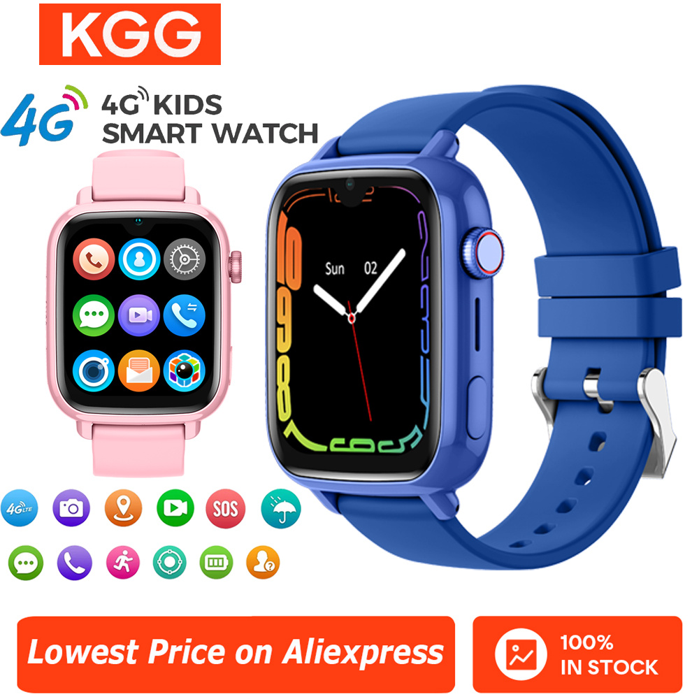4G สมาร์ทนาฬิกาเด็กนาฬิกาโทรศั - Fall Detection Watch บทวิจารณ์และราคา