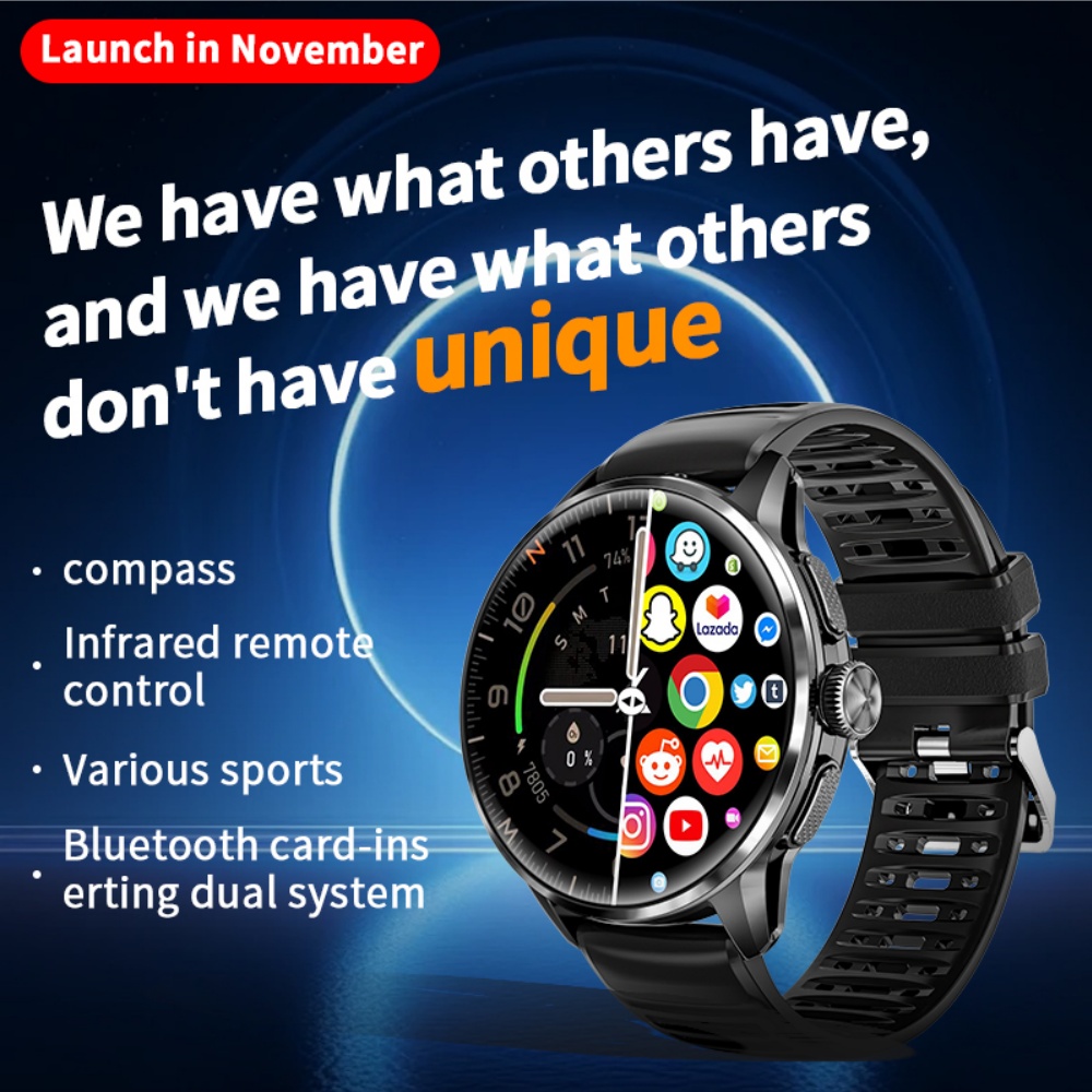 H100 สมาร์ทวอทช์แอนดรอยด์ รองร - Fall Detection Watch บทวิจารณ์และราคา