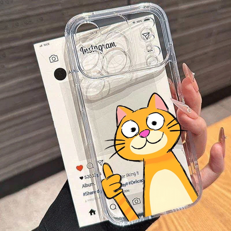 เคสโทรศัพท์ลายแมวส้มการ์ตูนน่า - Xiaomi Redmi Note 14 บทวิจารณ์และราคา